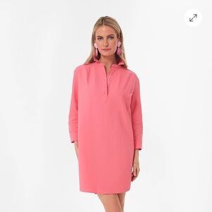 POMANDER PLACE DAHLIA PINK POLLY DRESS